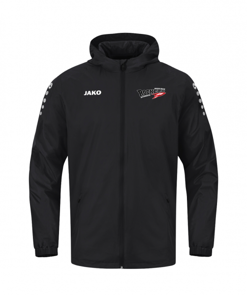 Regenjacke Team schwarz